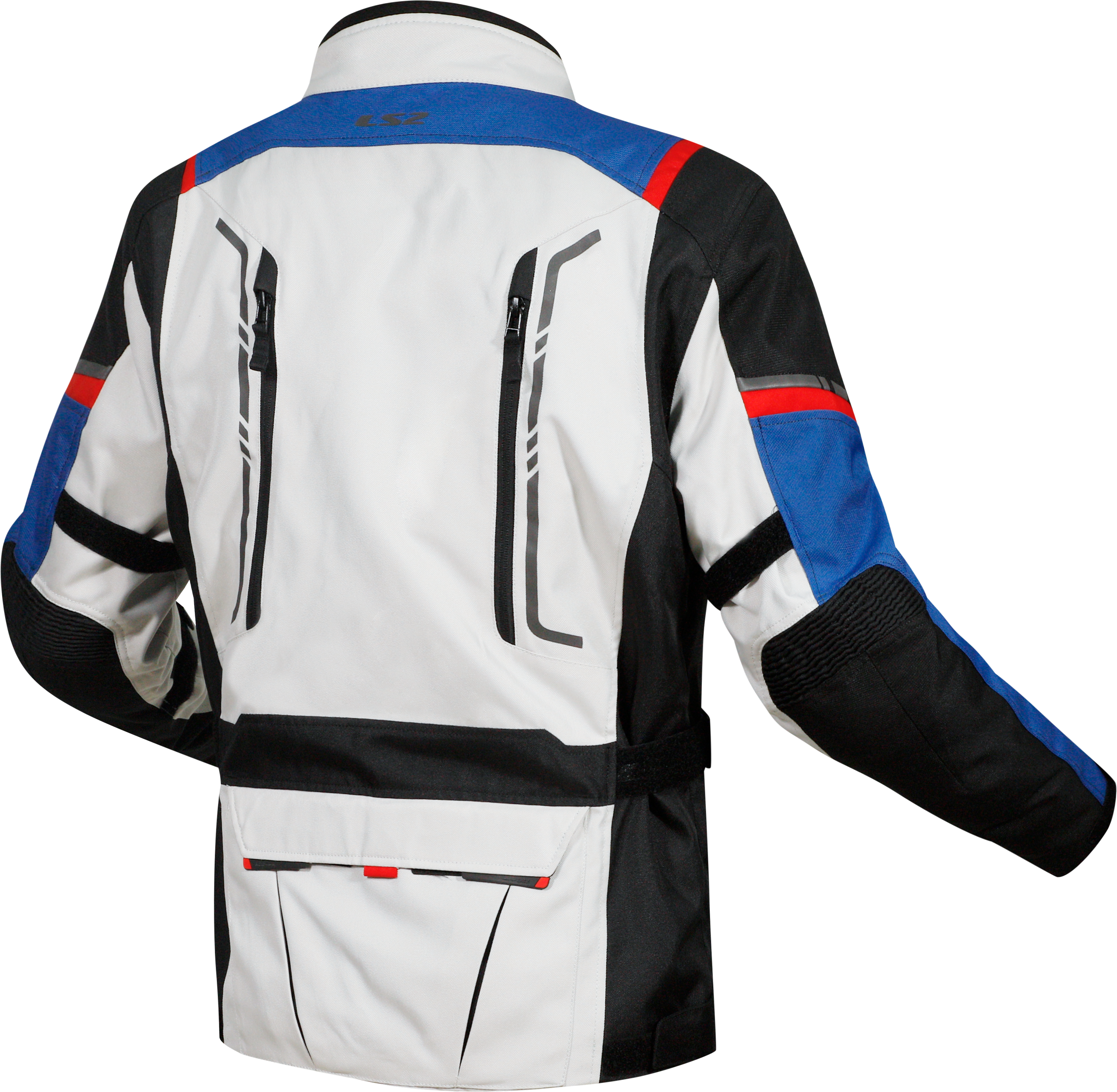 LS2 NARVIK MAN JACKET BLUE GREY RED